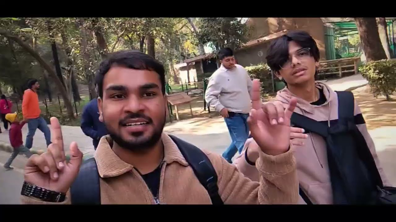 Fun Day Out at Delhi Zoo 🦁🎉 | Crazy Moments with Friends | 