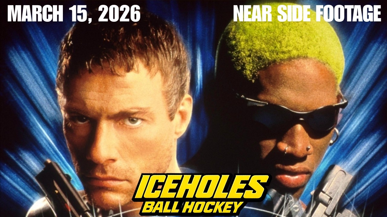 Iceholes Ball Hockey Mar 15, 2026 - Near Side Footage