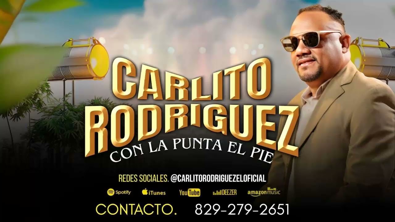 Carlito Rodriguez, Con La Punta El Pie (Audio Oficial)