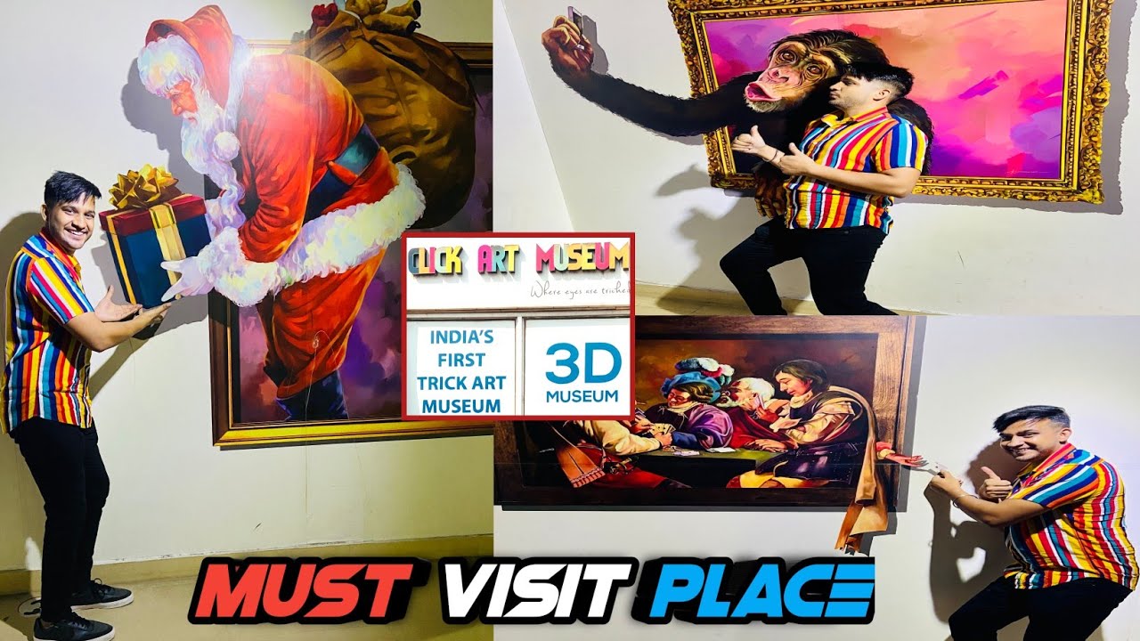 Click Art Museum Bahut Ultimate😍&hellip; #3dmuseum | Safar With Samm