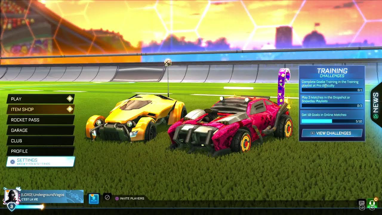Rocket League With Friends 1/2/2026