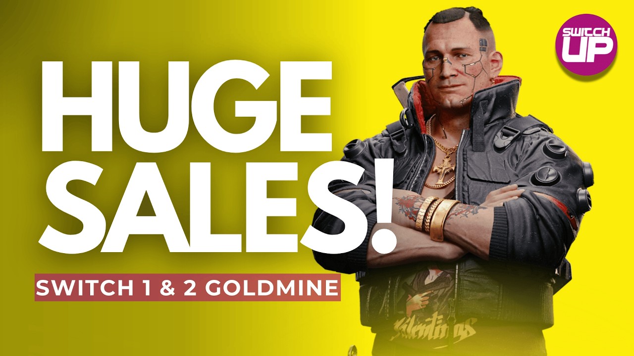 This HUGE Switch 1 & 2 Nintendo Eshop Includes Gaming GOLD...Oh no...