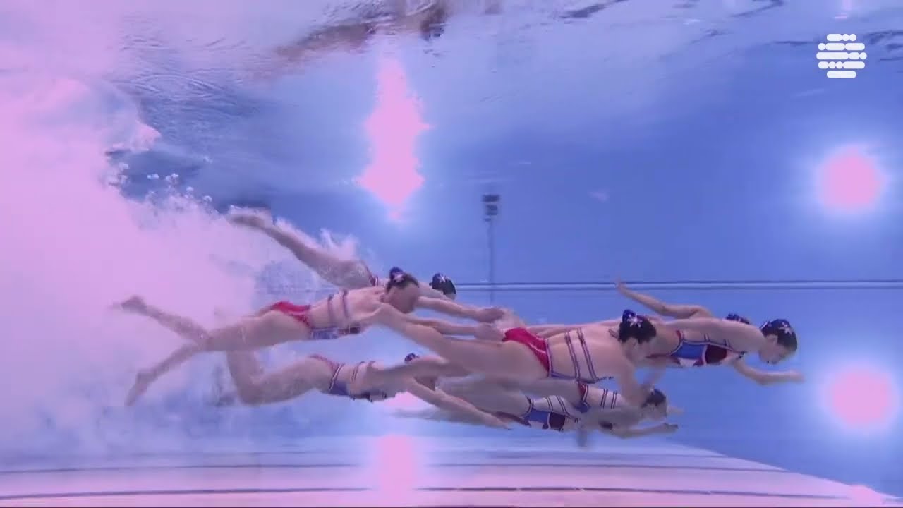 France Dazzles at Artistic Swimming World Cup with Stunning Paris 2024 Routine!