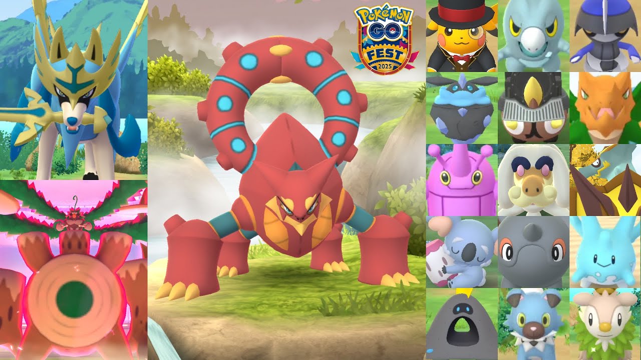 Volcanion, Hero Forms & G-Max Rillaboom with Shiny Madness in GO Fest Osaka!