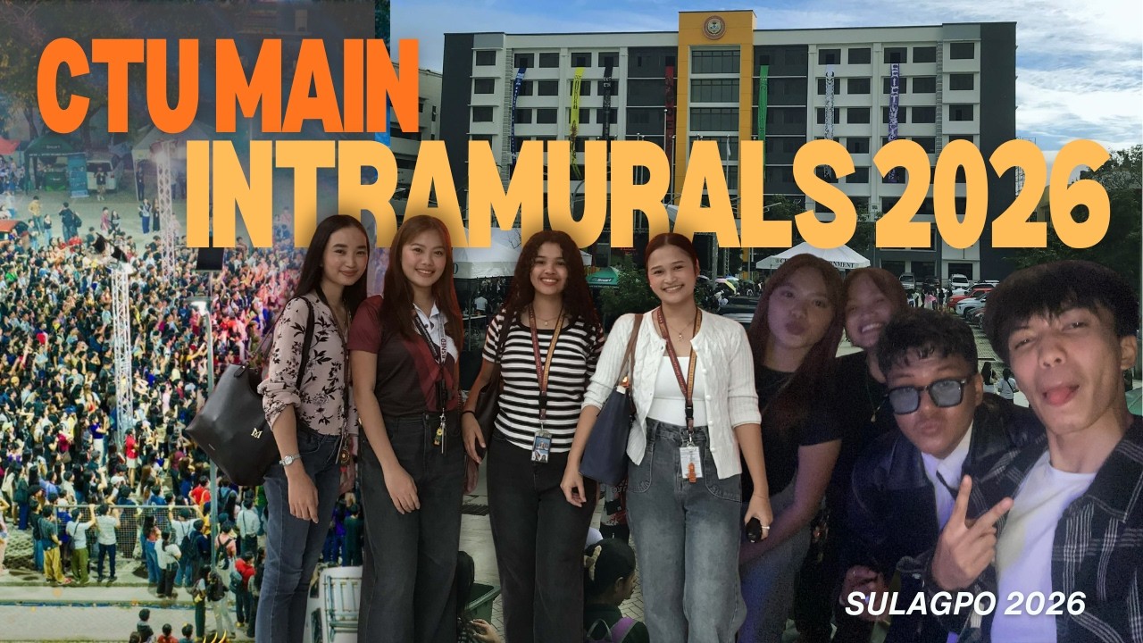 VLOG 12: CTU MAIN Intramurals 2026 I Ruby Gonzales