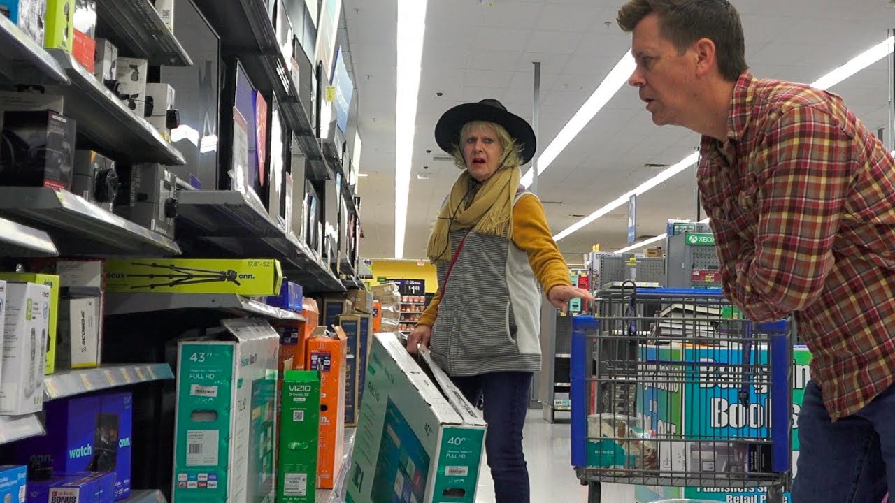 ANGRY LADY POOTER PRANK - Farting at Walmart | Jack Vale