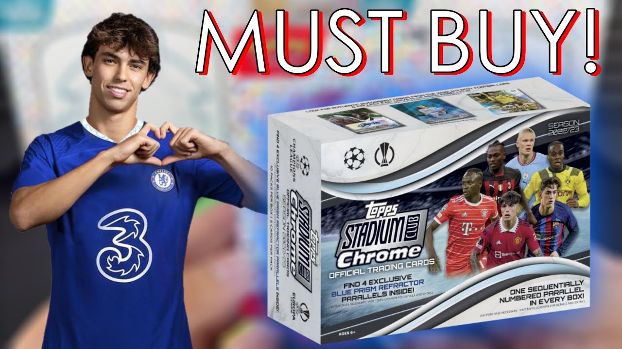 THE BEST SOCCER CARDS ON THE MARKET? | 22/23 Topps UCL Stadium Club Chrome