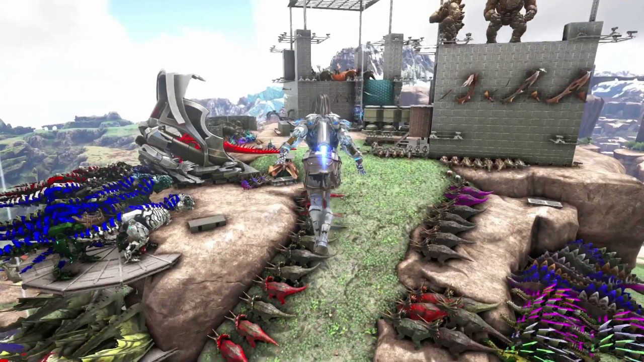Base Tour Mega Base/Ragnarok/Ark Survival Evolved/Maykol