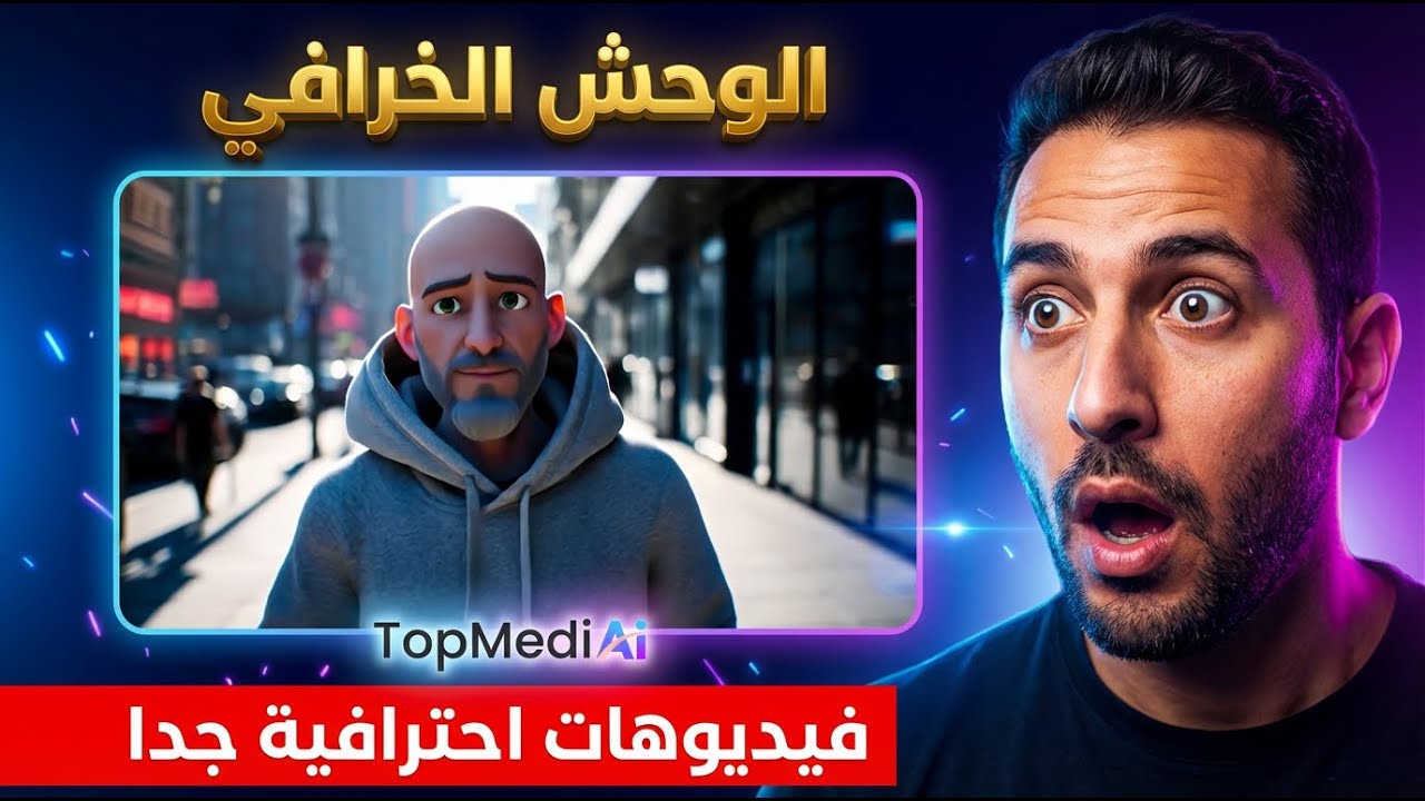 سر إنشاء الفيديوهات الاحترافية وغيرها من Top Media AI