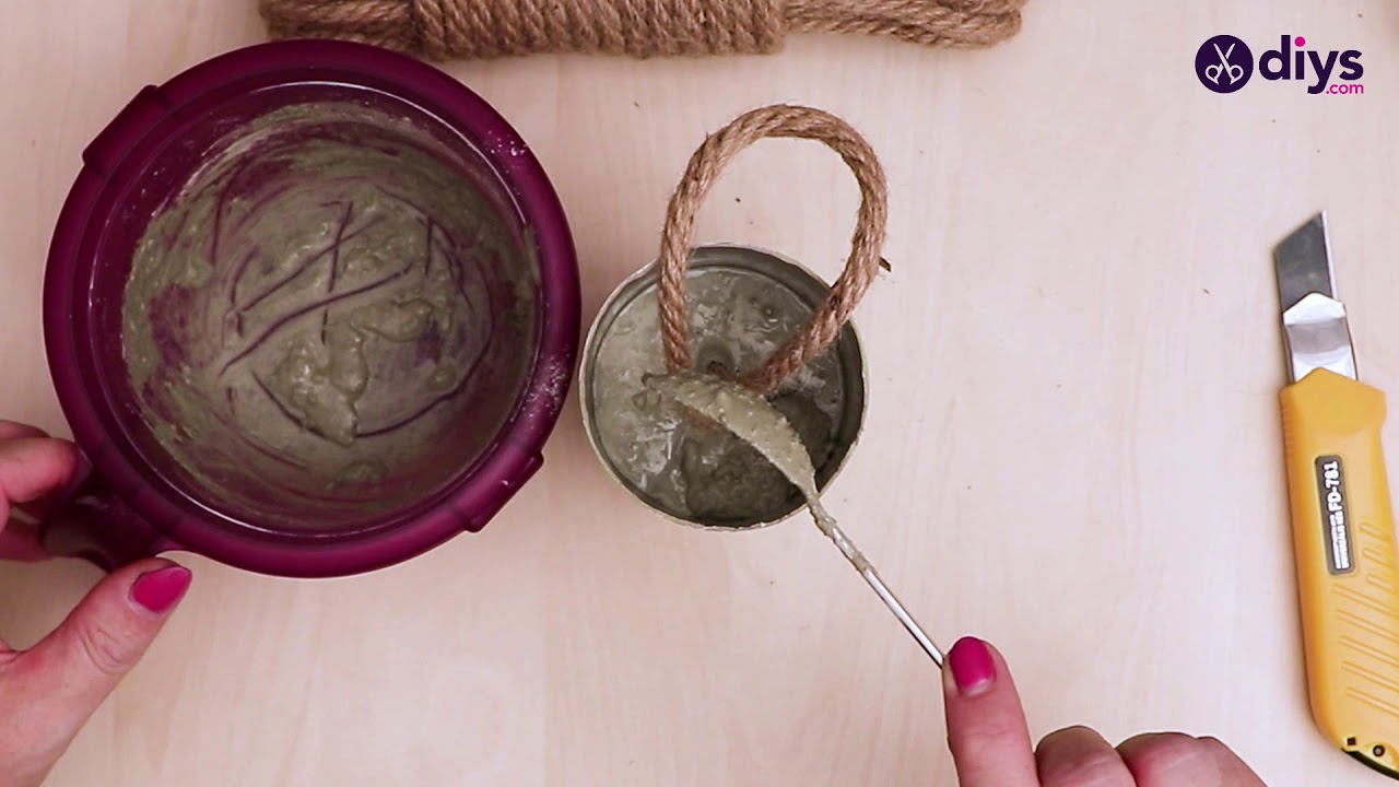 DIY Concrete Door Stopper