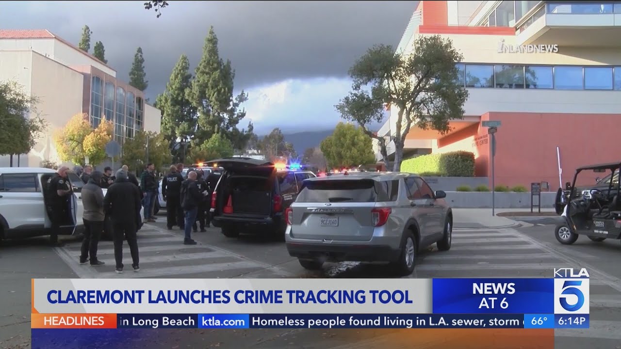 Claremont Police Department launches crime tracking tool