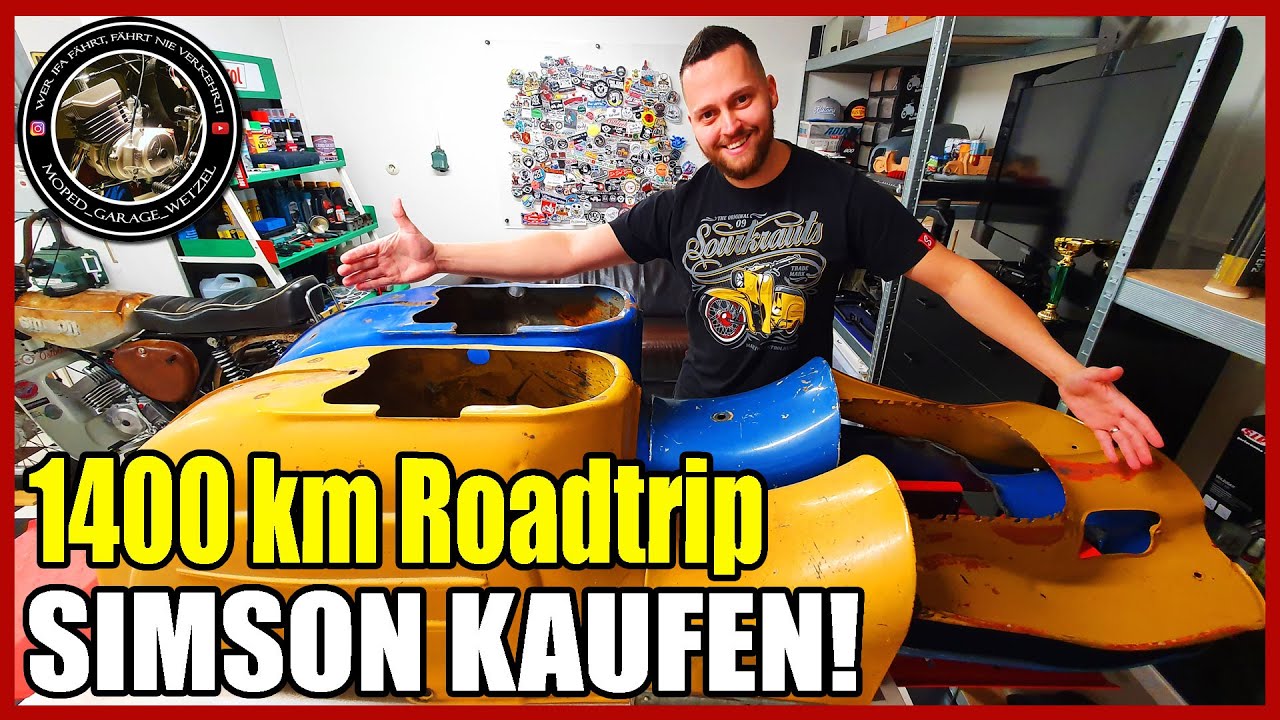 Simson Schwalbe kaufen❗️ | 1400 km Roadtrip 💪🏼
