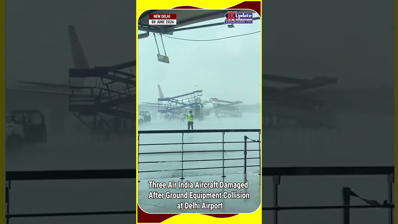 Three Air India Aircraft Damaged After Ground Equipment Collision at Delhi Airport