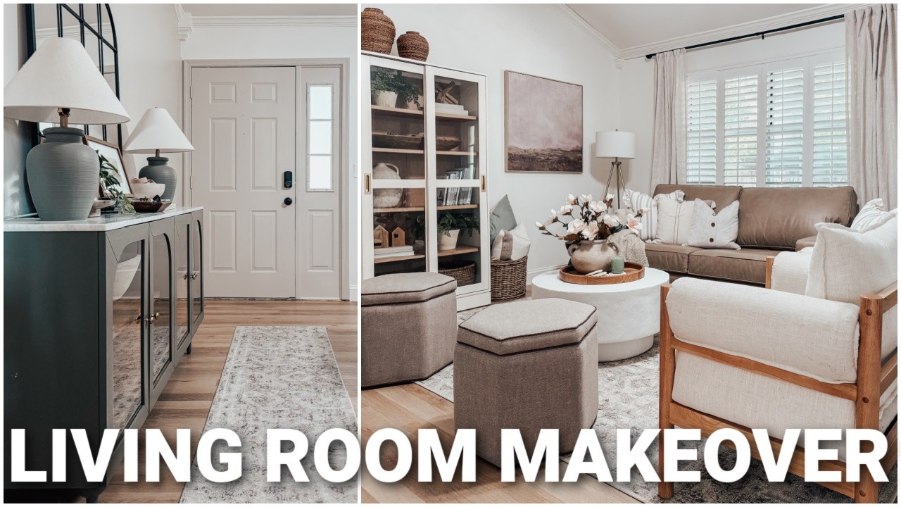 DIY LIVING ROOM MAKEOVER 2026 | SMALL LIVING ROOM DECORATING IDEAS | DECORATING ON A BUDGET