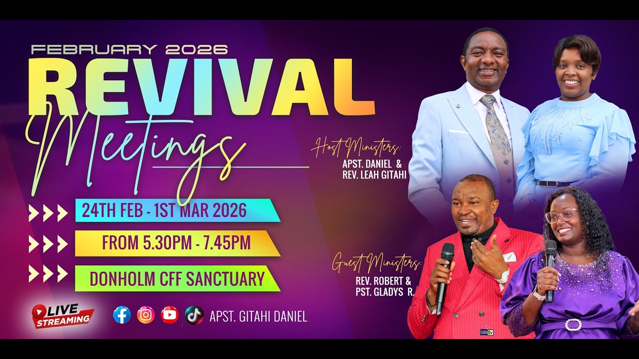 REV. ROBERT  MAINA || REVIVAL SUNDAY SERVICE - MAIN ONE  || DONHOLM CFF || 1ST MARCH 2026.