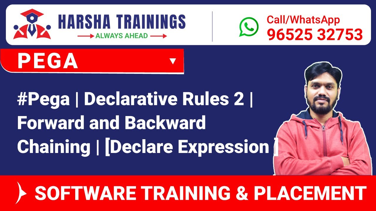 #Pega | Declarative Rules 2 | Forward and Backward Chaining | [Declare Expression ] +91-9652532753