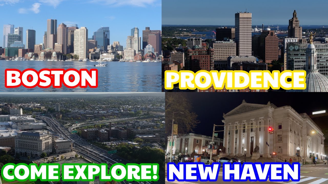 4K Vlog #389 Exploring Boston, Providence & New Haven