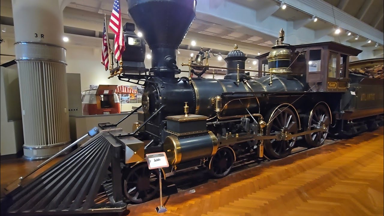 Henry Ford Museum, Train Display Walkthrough!! Steam Engines! Allegheny Type Locomotive! C&O 1601!