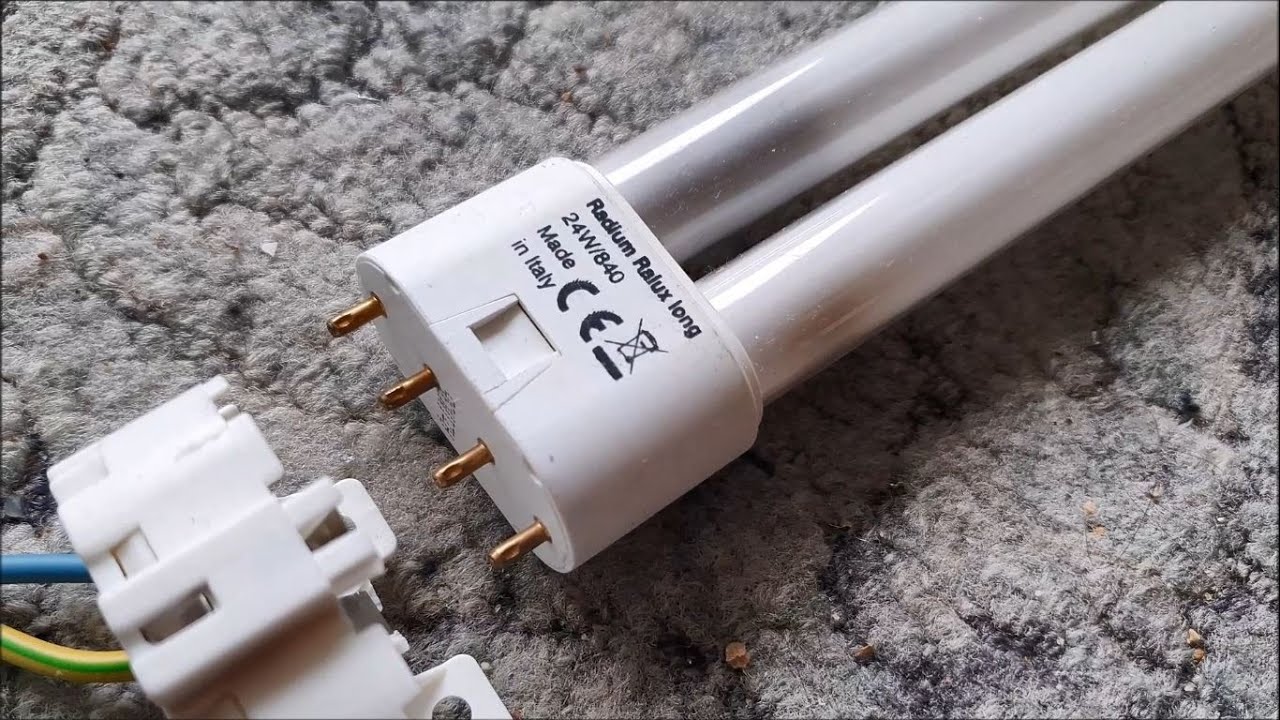 2G11 - 4PIN PL Lampe richtig anschließen!!! (German/Deutsch)