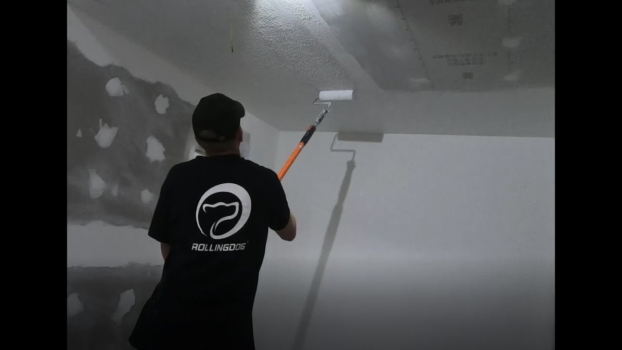 Need to texture a ceiling without a popcorn sprayer?