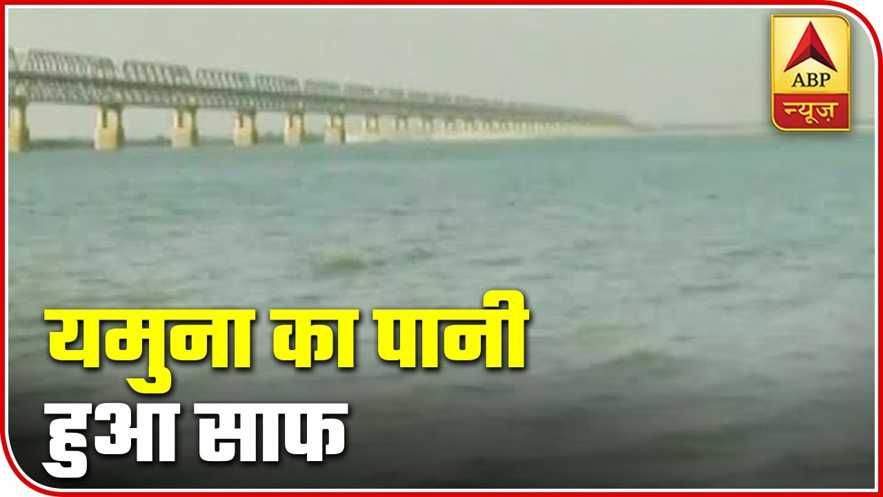 Yamuna Cleaner Due To Lockdown? | ABP Special | ABP News
