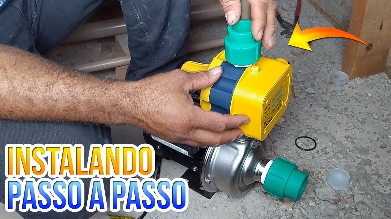 INSTALANDO PRESSURIZADOR AUMENTANDO A PRESSÃO  | PASSO A PASSO