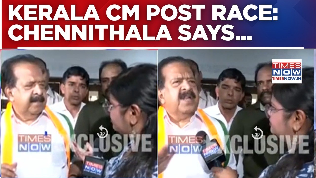 Kerala CM Post Contender Ramesh Chennithala Speaks After Meeting High Command, Says 'Delhi Visit...'
