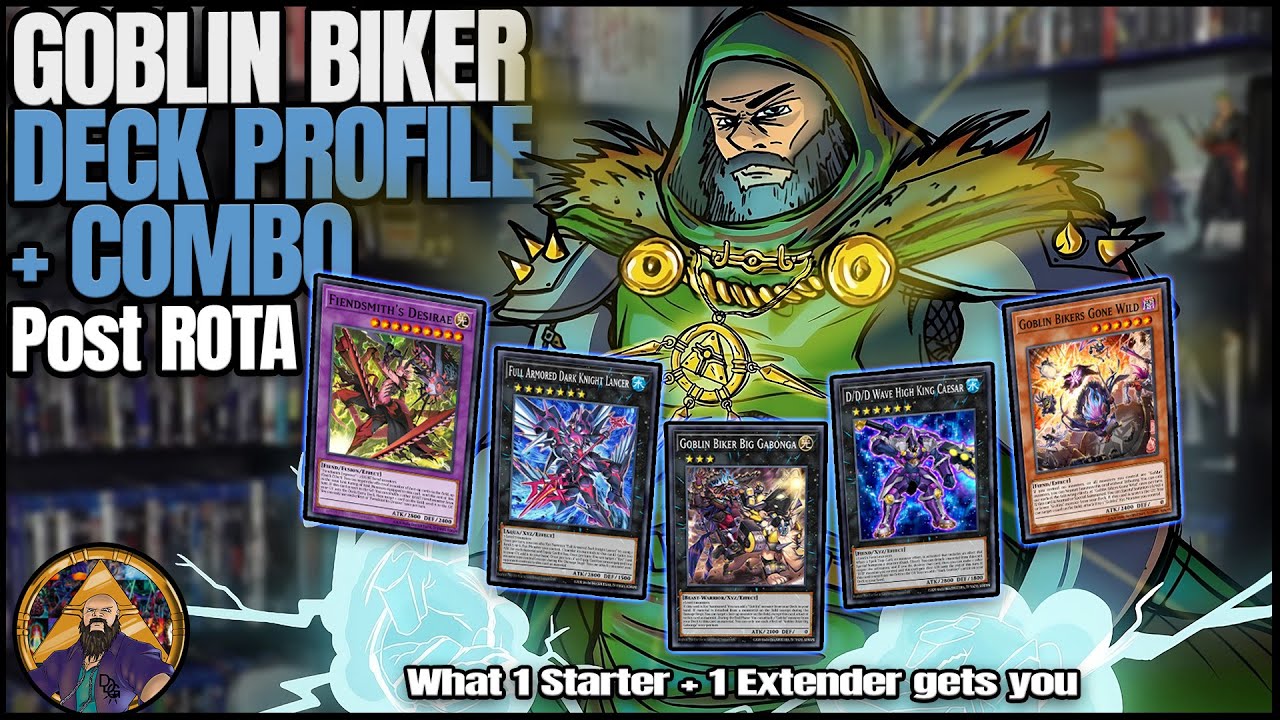 Yu-Gi-Oh! 2nd Place Goblin Biker Deck Profile and Combo October 2024 TCG Post ROTA