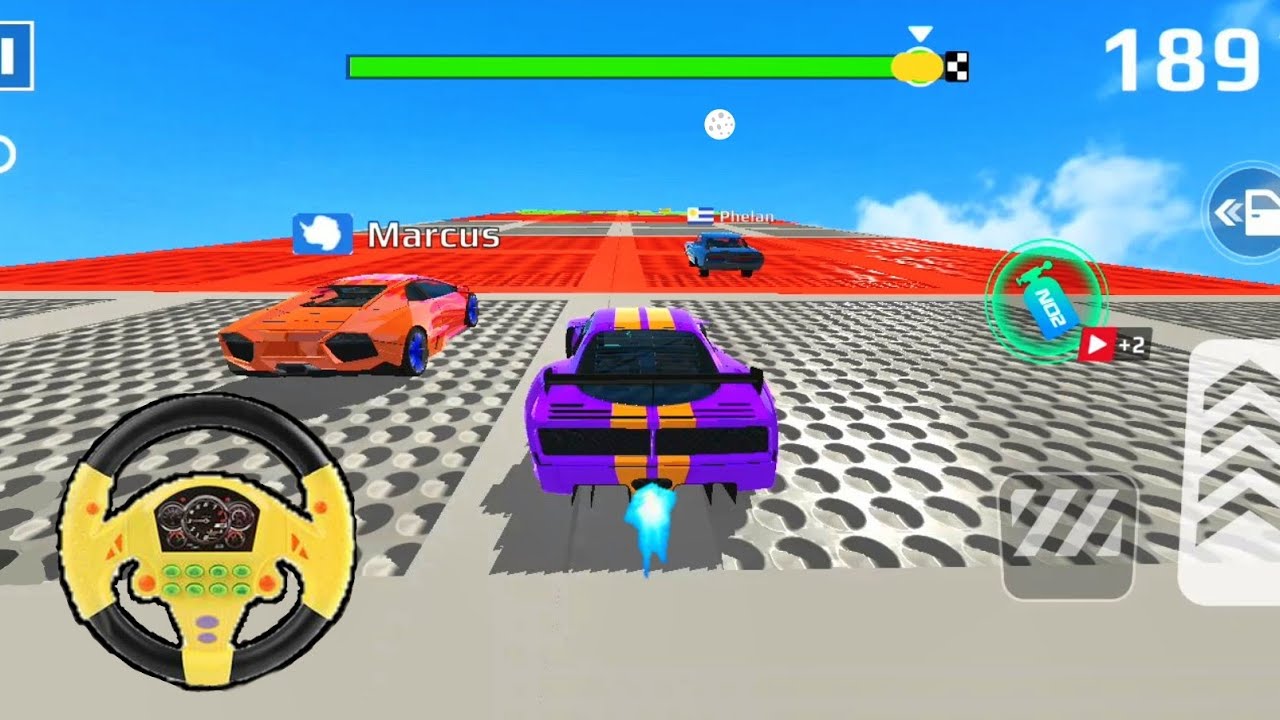 Impossible Crazy Cars Mega Ramp Car Stunts Racing Driver Master Simulator Games Android Gameplay 180