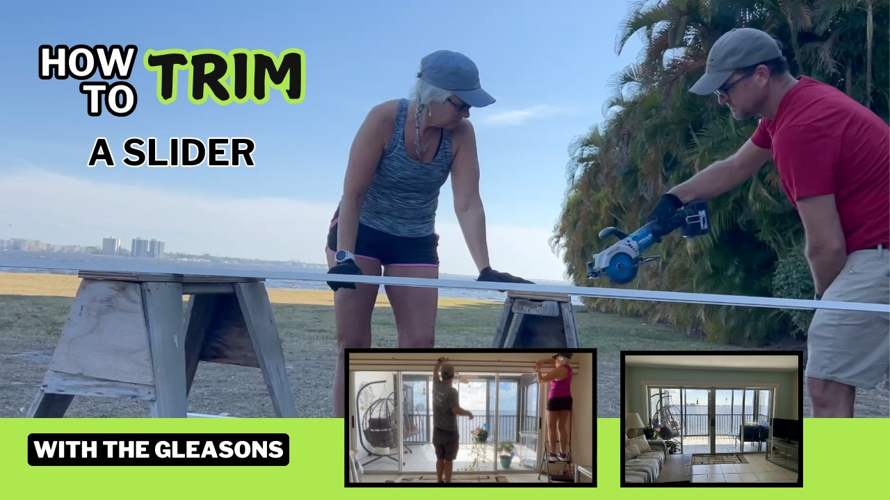 Framing the View | Removing Old Blinds & Trimming Out Our Slider
