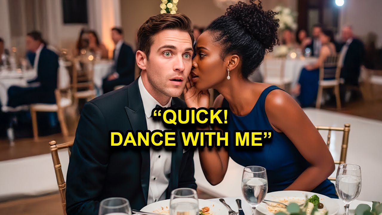 At His Ex’s Wedding, the Billionaire CEO Sat Alone—Until a Black Stranger Whispered, “Dance With Me”