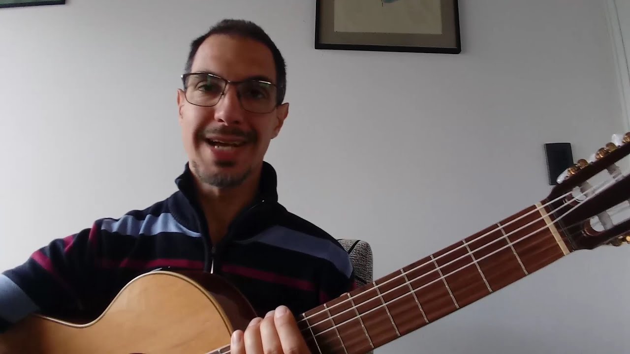 Cómo tocar "La vestido celeste" en guitarra