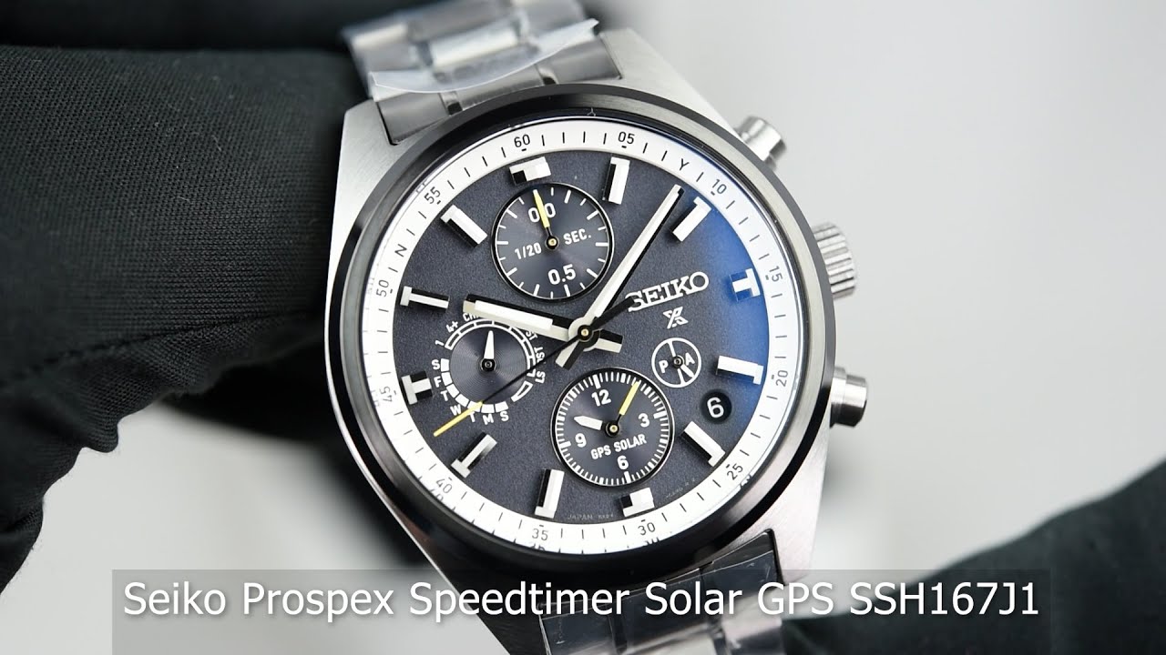 Seiko Prospex Speedtimer Solar GPS SSH167J1