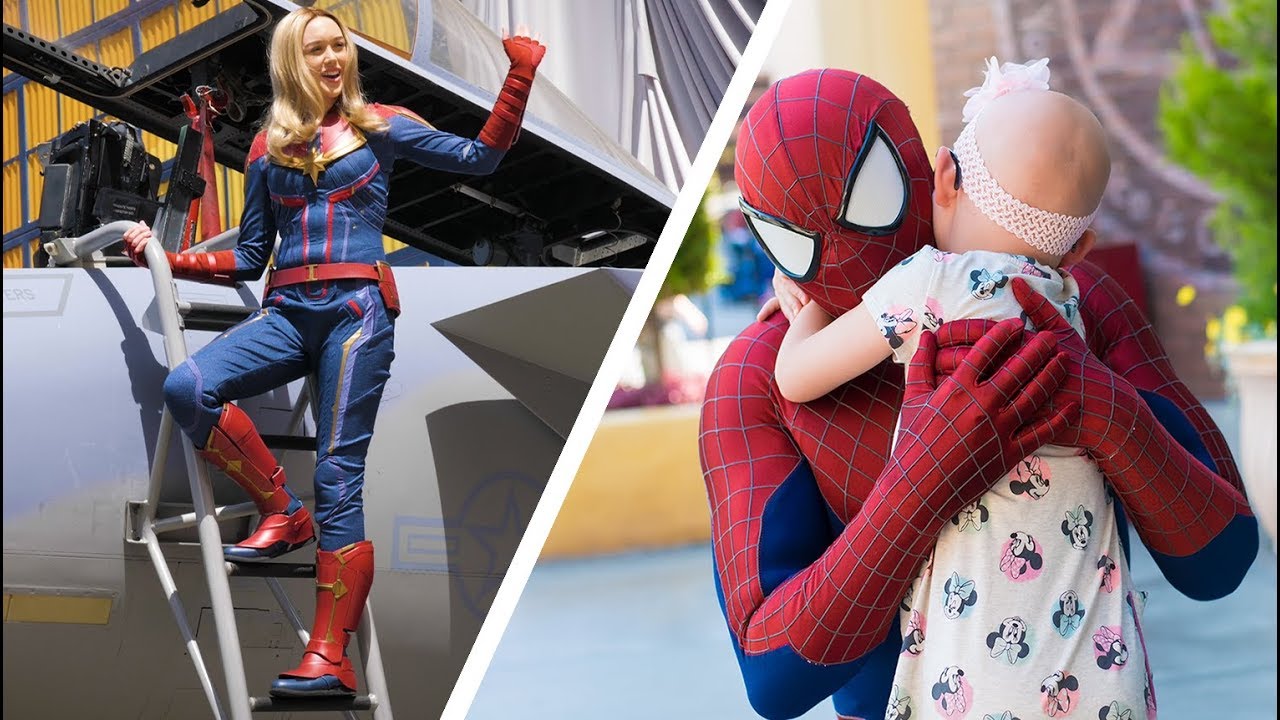 4 new Disneyland meet & greets! | Spider-Man, Captain Marvel, Mickey & Cruella!