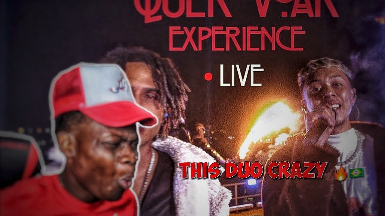 GRINGO REACT 🇺🇸   | MATUÊ - QUER VOAR 🦇🦇🦇 EXPERIENCE (LIVE)  (REACTION)! 🇧🇷