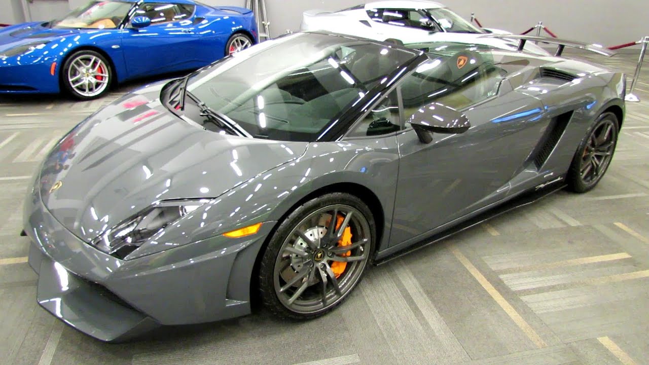 2014 Lamborghini Gallardo LP570-4 Performante Spyder- Exterior,Interior Walkaround