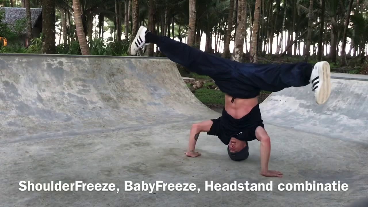 Shoulder Freeze, Baby Freeze, Headstand COMBO!