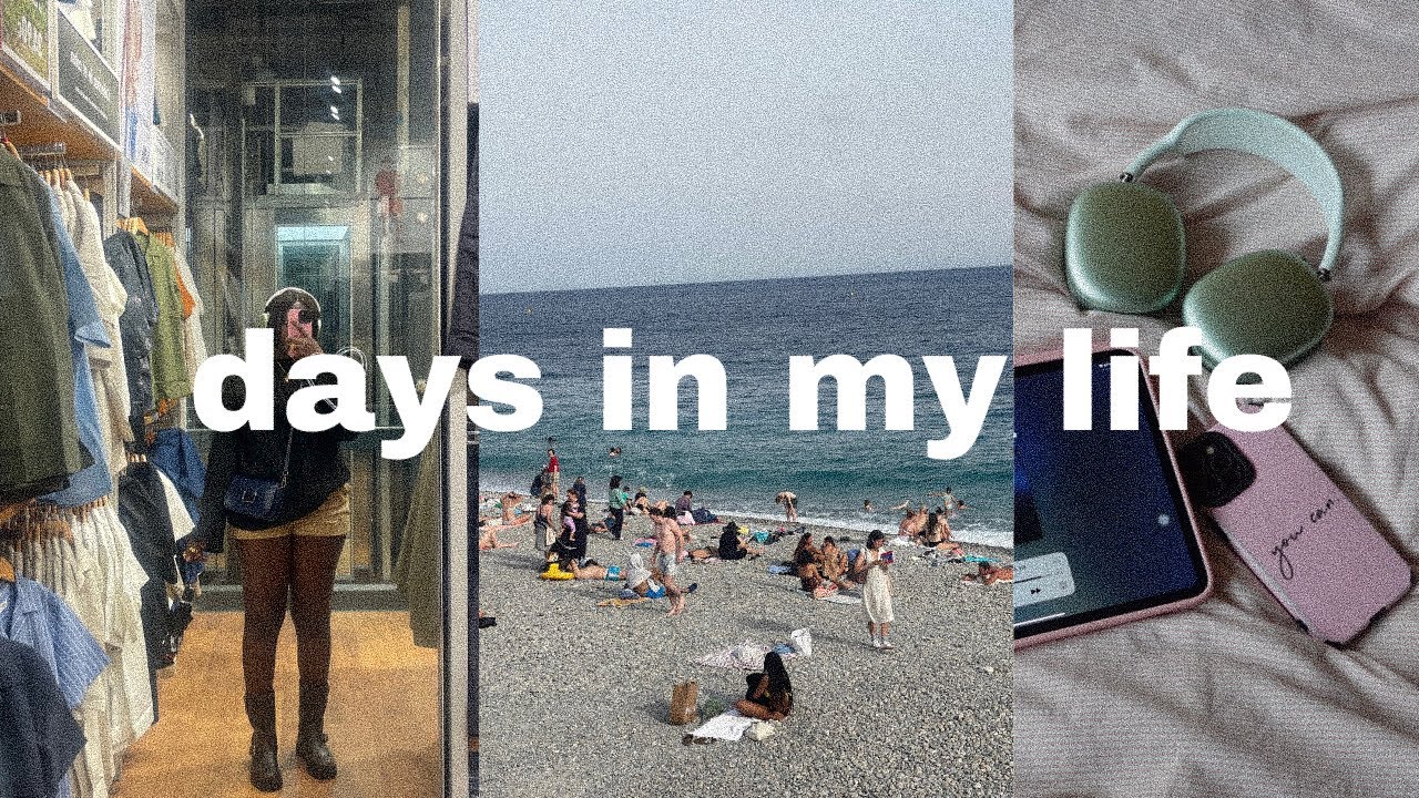 SOUTH OF FRANCE CHRONICLES: UNBOXING IPAD PRO M4 CHIP 2024, HOTGIRL WALKS, BEACH DATE, RAINY SPRING.