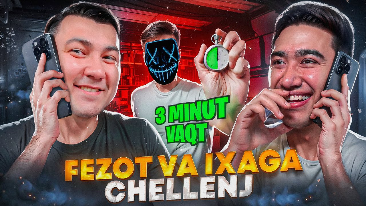 DONATLAR YOMG'IRI  / @IXALIVEE GA VA @FEZOT GA CHALLANGE / KIM QANCHA YUTIB OLADI?