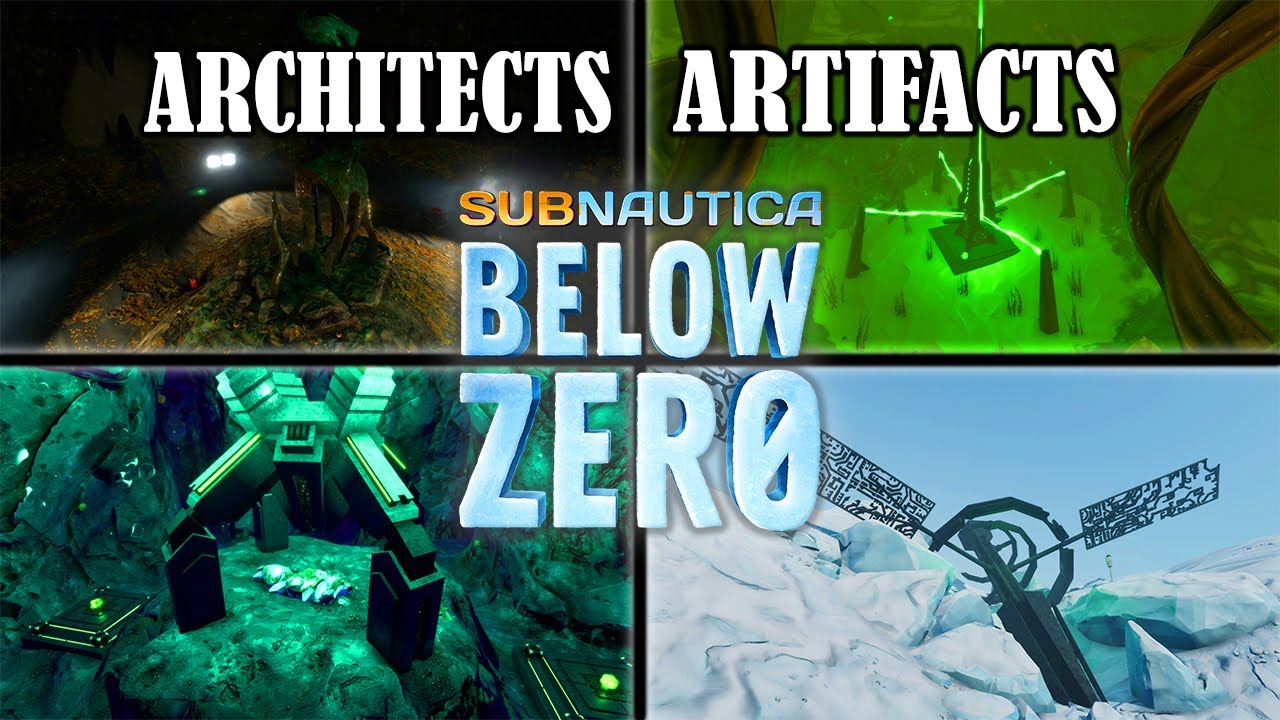 ALL NEW 15 Architects ARTIFACTS Alien Precursor LOCATIONS Subnautica: Below Zero - Booster Explains