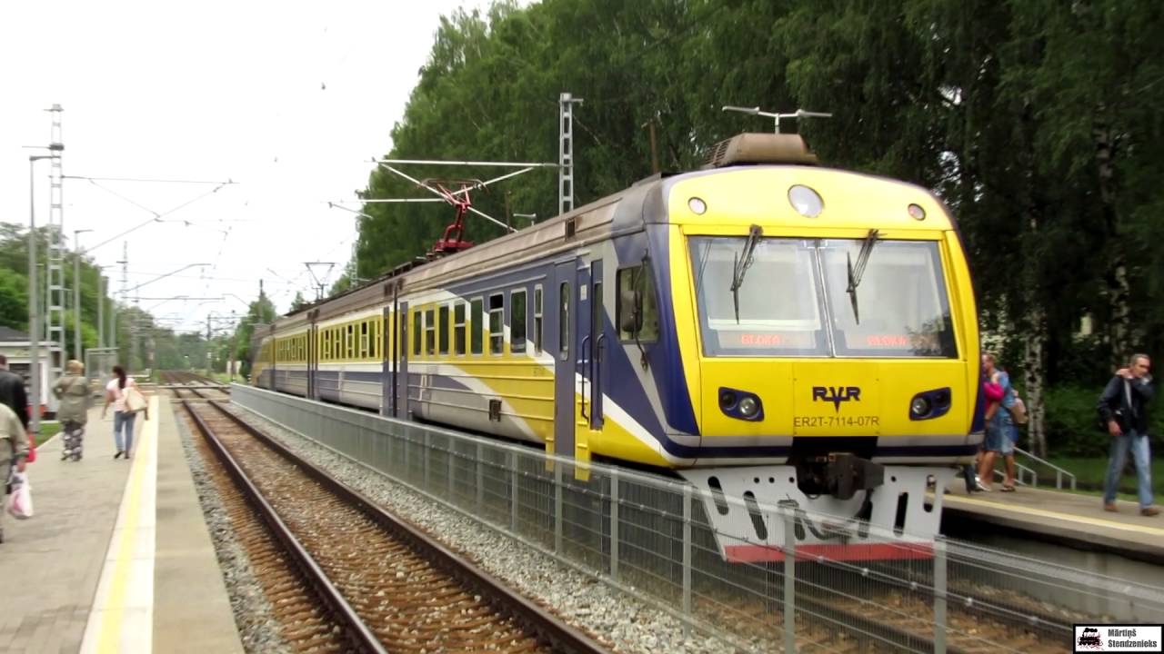 [PV] ER2T-7113R/7114R on line Zasulauks-Priedaine (Imanta stop)/ Latvia