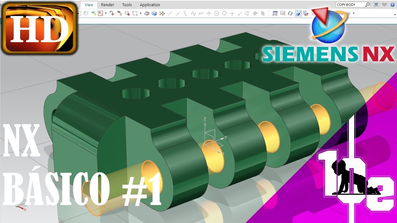 NX 12 B&Aacute;SICO 1 (HERRAMIENTAS DE MODELADO ESCENCIALES )