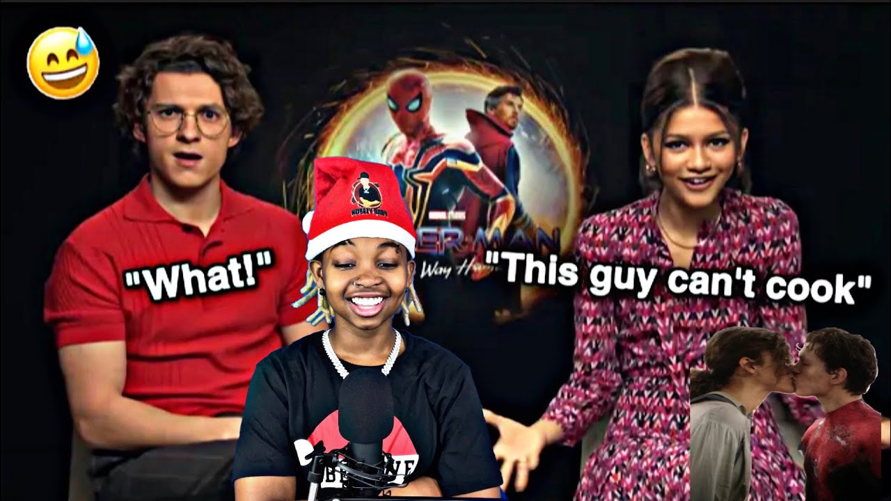 TOM HOLLAND & ZENDAYA ACTING LIKE A MARRIED COUPLE FOR 8 MINUTES STRAIGHT (REACTMAS DAY 18)