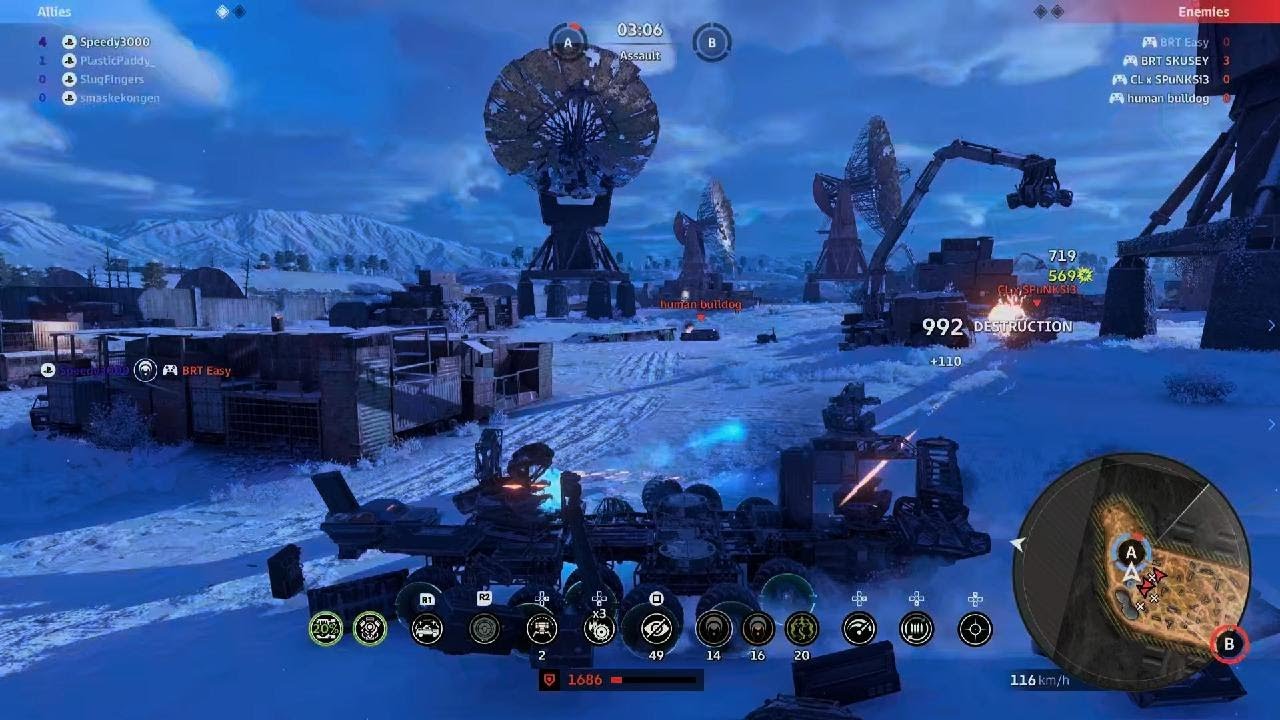 Crossout Leviathans Clan War - JCO vs PLEBS
