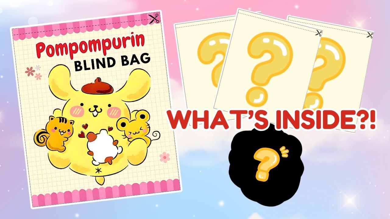 CUTE POMPOMPURIN BLIND BAG UNBOXING 5