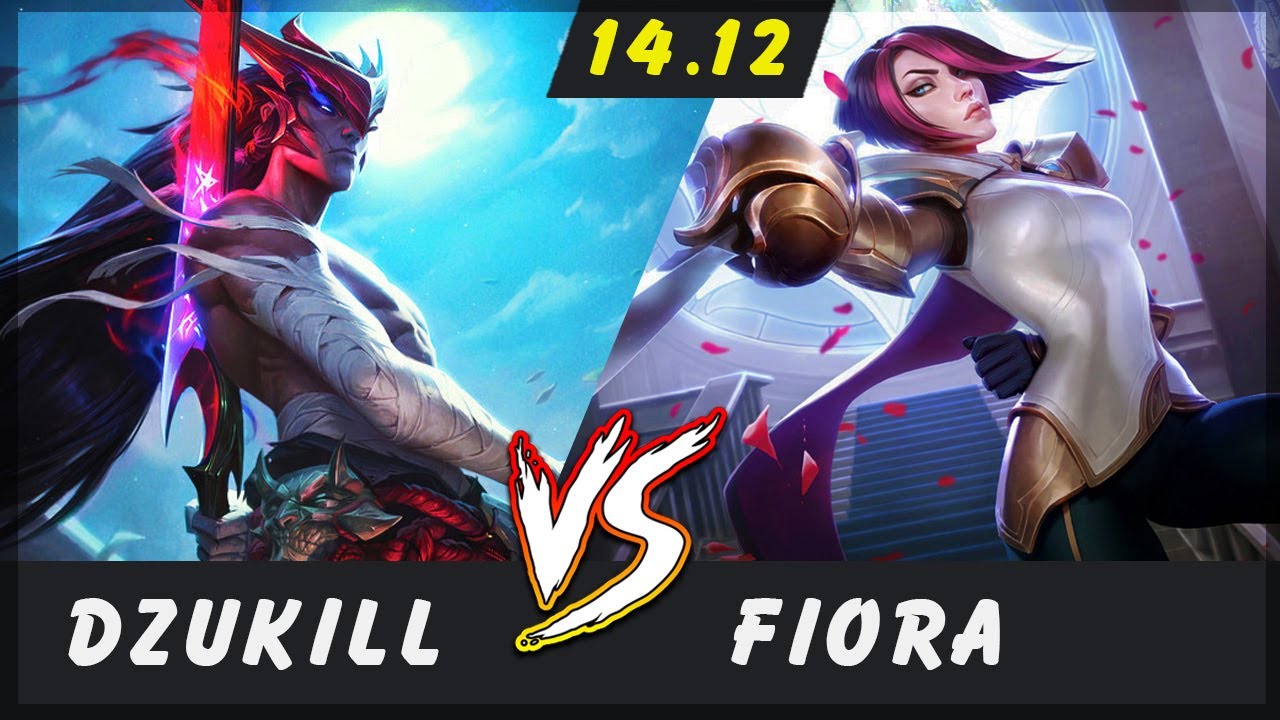 Dzukill - Yone vs Fiora TOP Patch 14.12 - Yone Gameplay