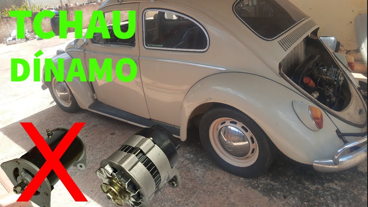 Como trocar dínamo por alternador, FAÇA VC MESMO, Fusca 1969.