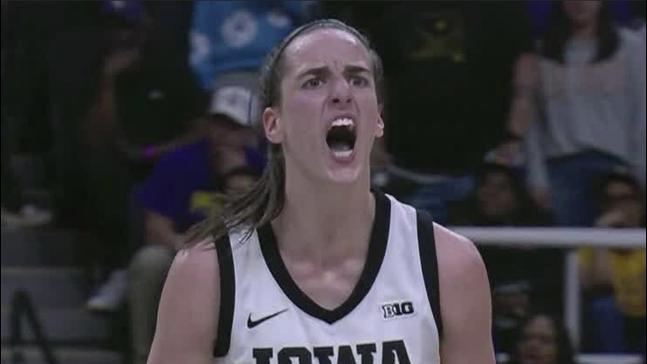 Caitlin Clark erupts for 41 points, 12 assists in Iowa-LSU rematch win