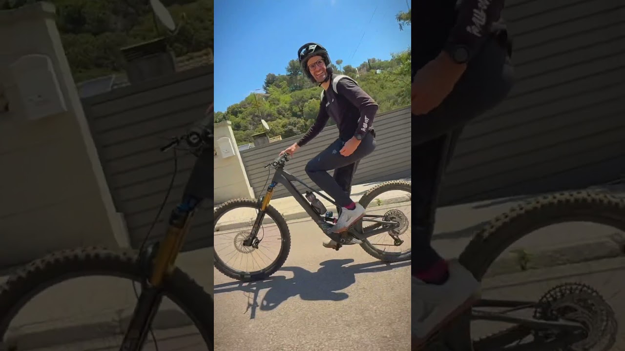 Call, test, work and ride up a pretty steep climb on the DJI Avinox powered @rideunno Mith! 😂😂😂