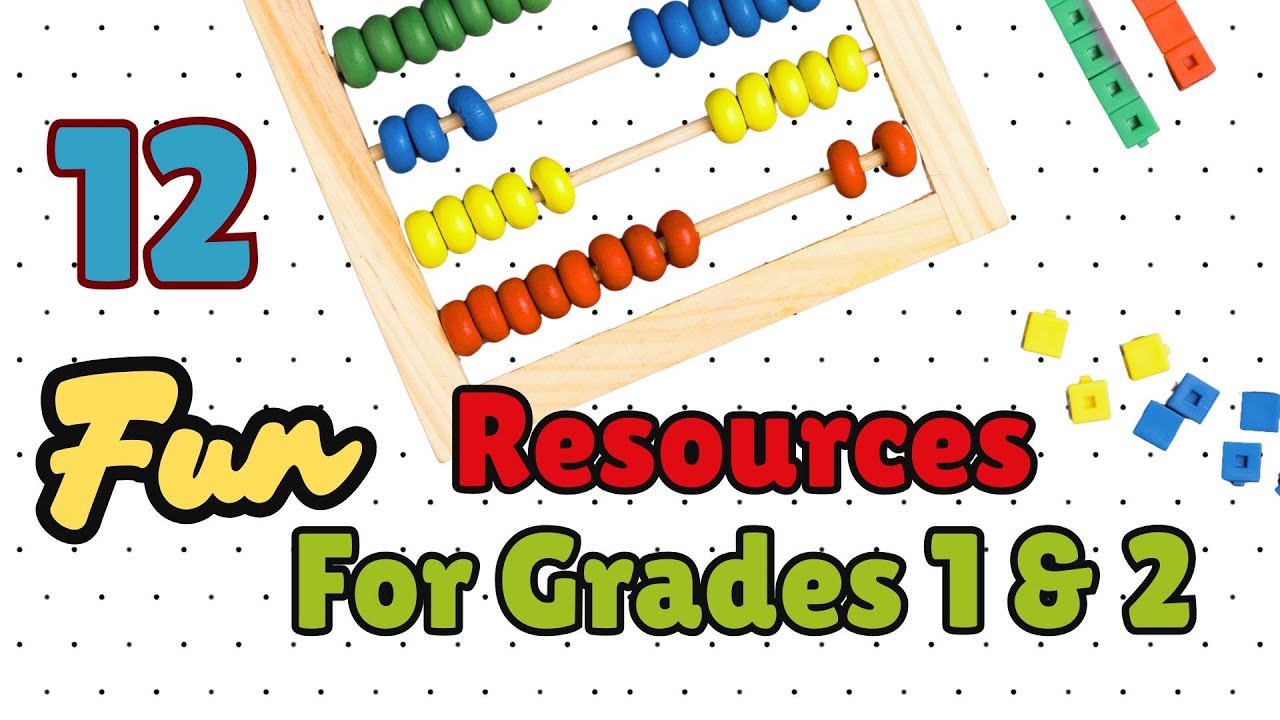 Engaging Math Resources for Grade 1 and 2   Digital and Printable #grade1math #grade2math #maths
